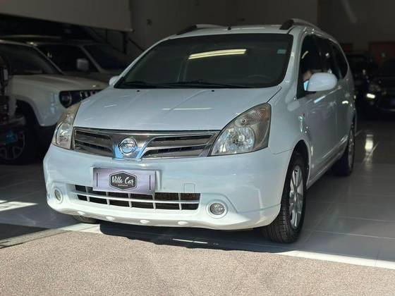 NISSAN GRAND LIVINA 1.8 SL 16V FLEX 4P AUTOMÁTICO NISSAN GRAND LIVINA 1.8 SL 16V FLEX 4P AUTOMÁTICO
